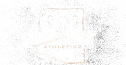 AZ BUILT Athletics ram and barbell logo